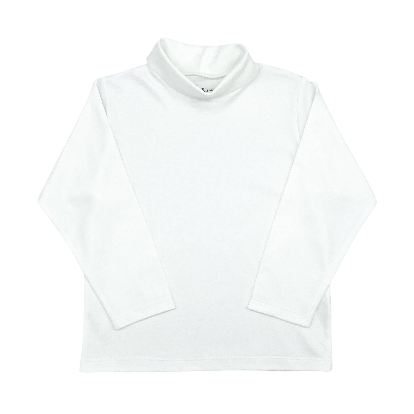 Pima Turtleneck - White